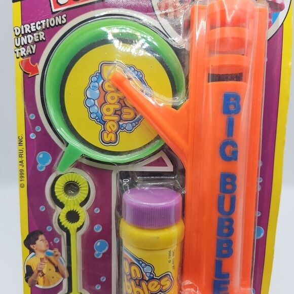 1999 Vintage JA-RU Inc - Fun Bubbles Big Bubble - Bubble Making Toy No. 1523DB - Picture 4 of 14